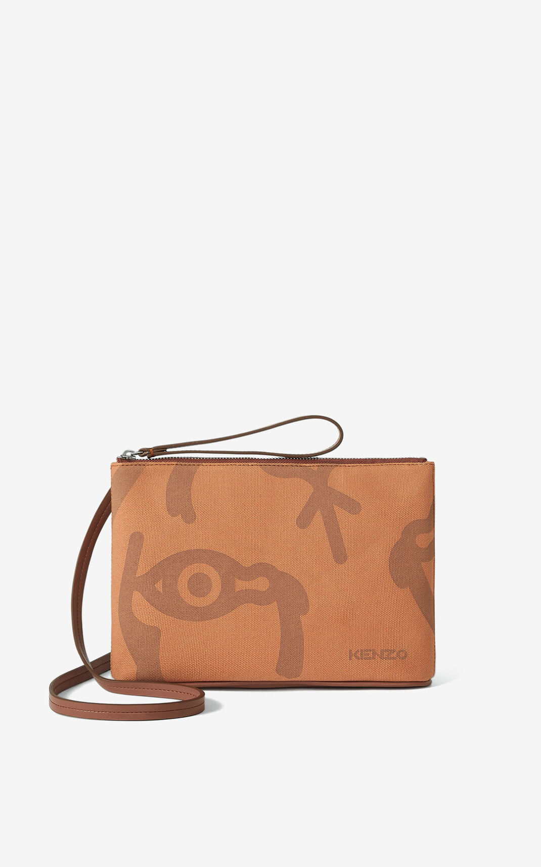 Kenzo Arc with gusset Bolso De Mano Mujer Marrones | 7148509-ER